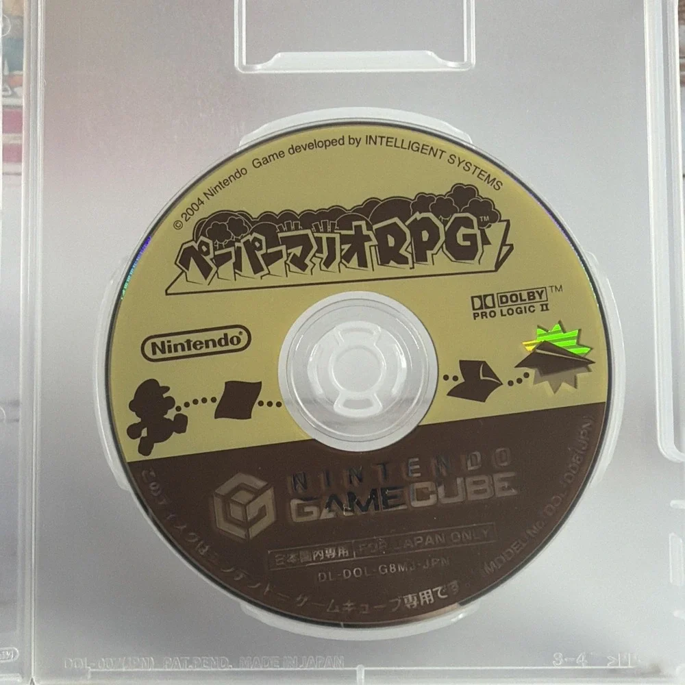 Paper Mario RPG The Thousand‑Year Door Nintendo GameCube Japan NTSC‑J – Used